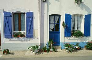 blaues Haus